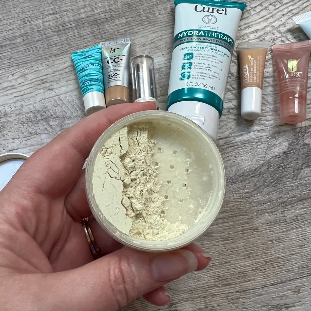 Gently used skincare and makeup bag